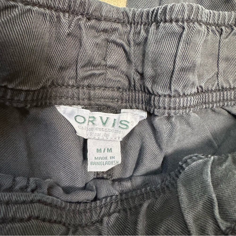ORVIS Lyocell Pullon Joggers w Pockets Soft Dark Gray Womens size Medium - Picture 4 of 9